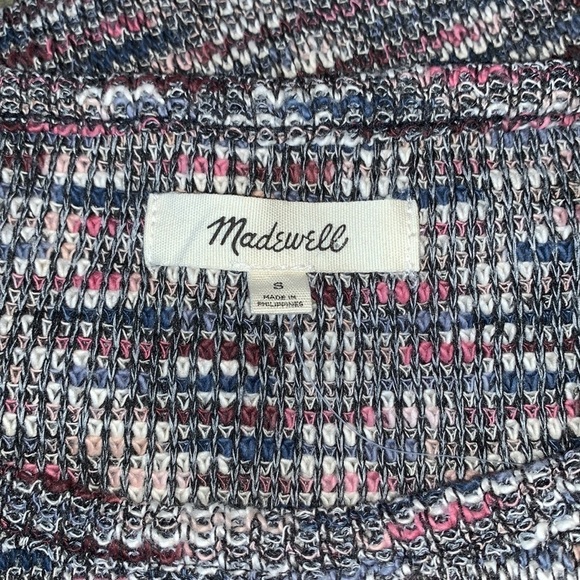 𝅺NWOT Madewell Multicolored Knit Top - Picture 14 of 14